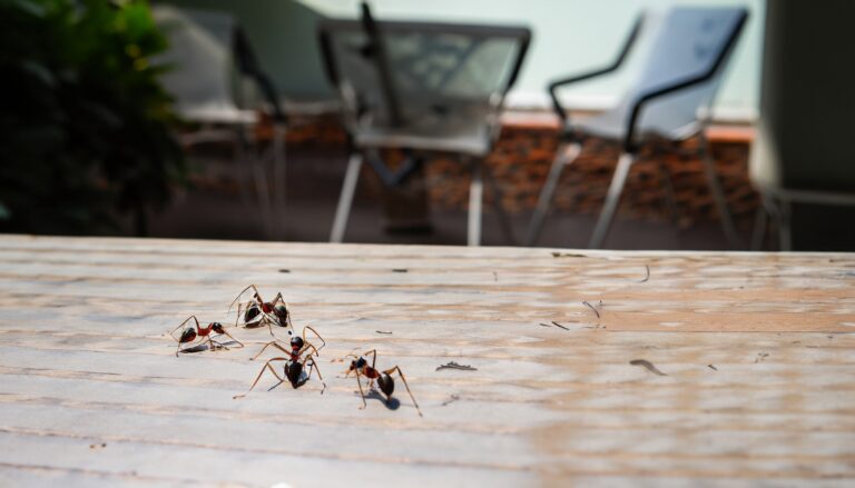 Ameisen auf der Terrasse – Wirkungsvoll bekämpfen