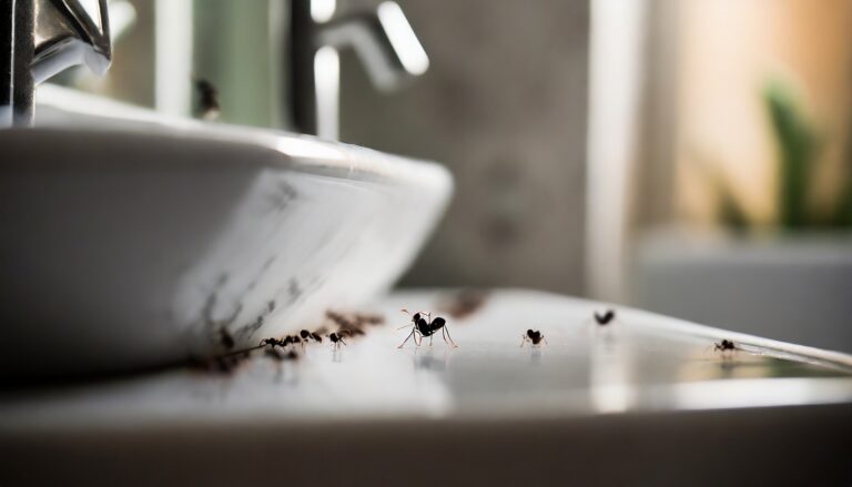 Ameisen im Bad – Ursachen & Bekämpfung