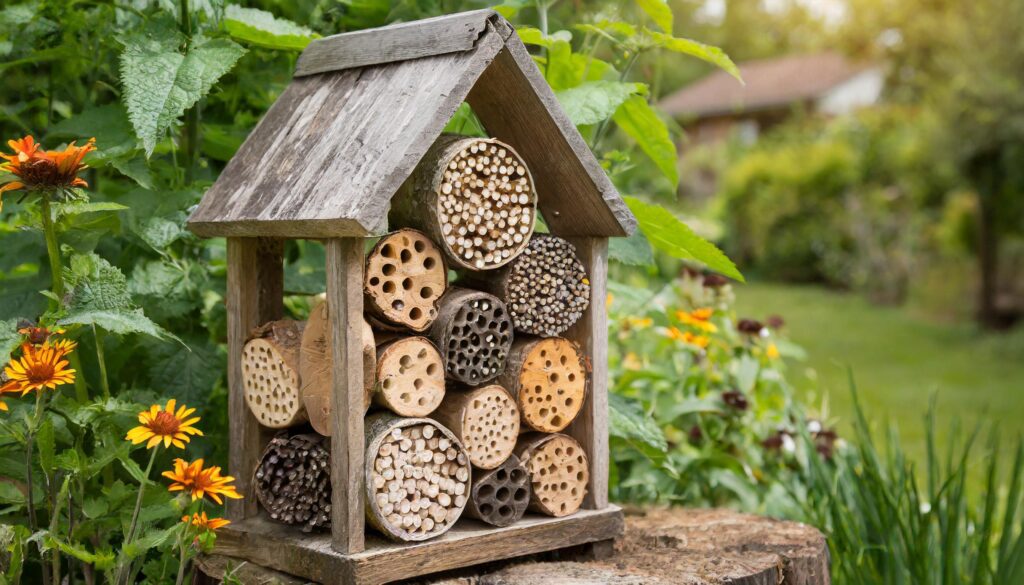 Optimaler Standort Insektenhotel