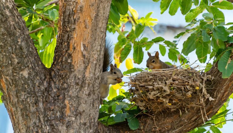 Sind Eichhörnchen Nesträuber?
